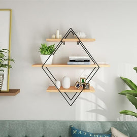 Multi-Tier Decorative Wall Storage