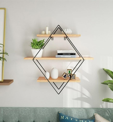 Multi-Tier Decorative Wall Storage