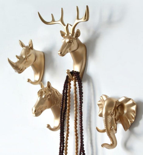 Animal Tribute Coat Hooks