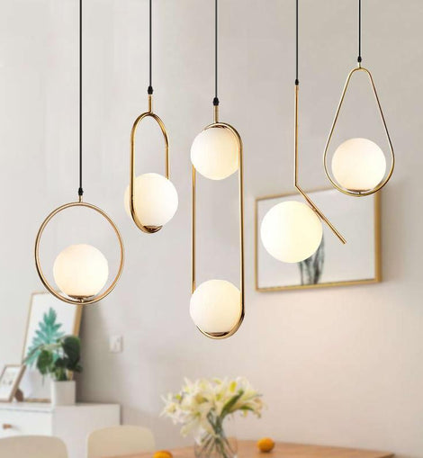 Hoop Pendant Light